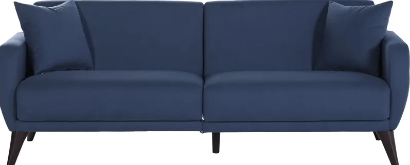 Tusico Blue Sleeper Sofa