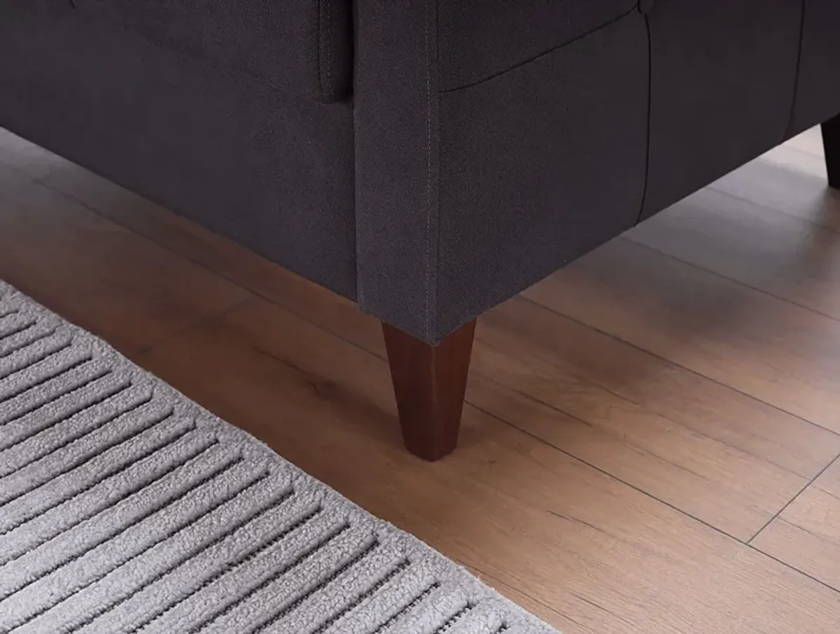 Viewridge Dark Gray Sleeper Chair