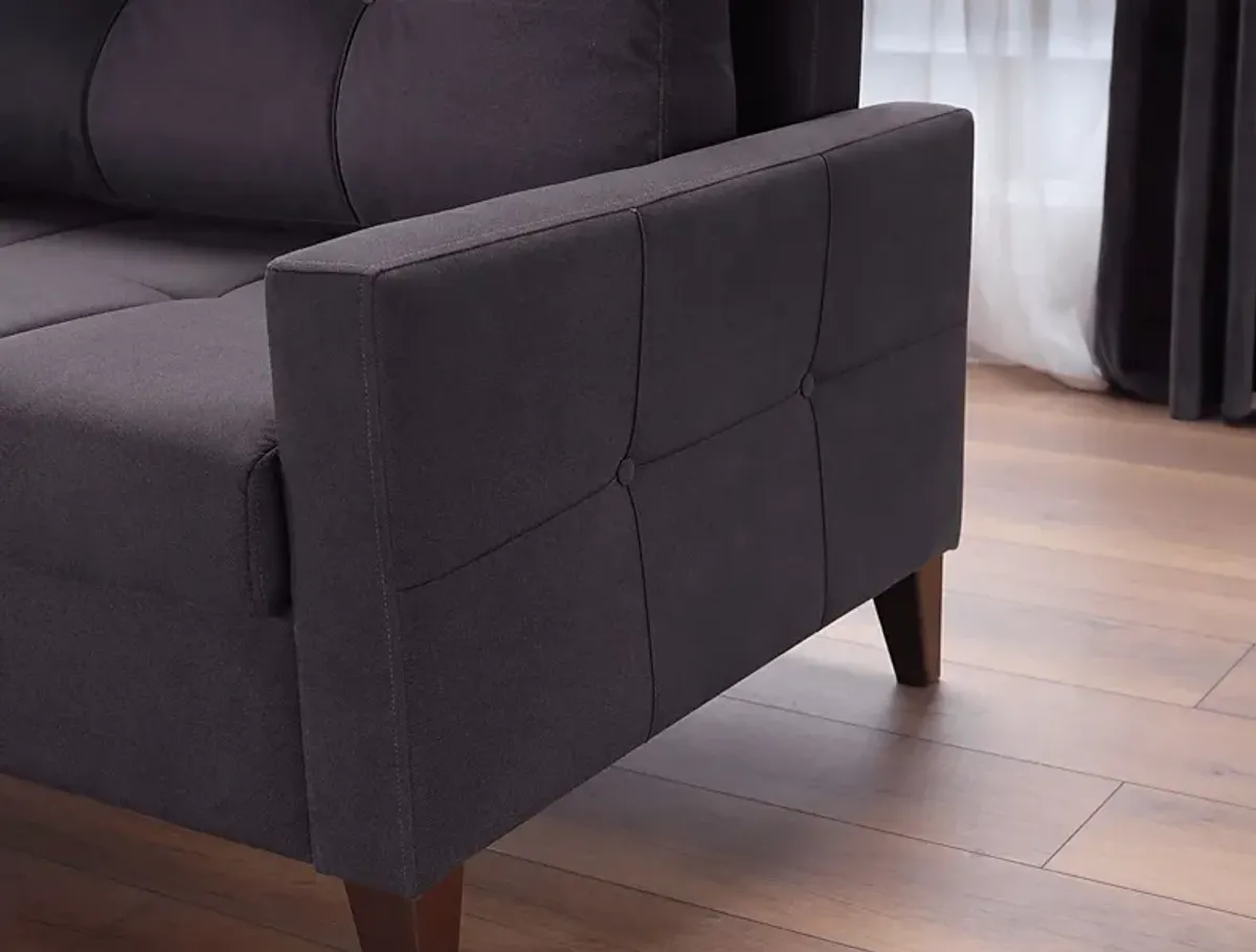 Viewridge Dark Gray Sleeper Chair