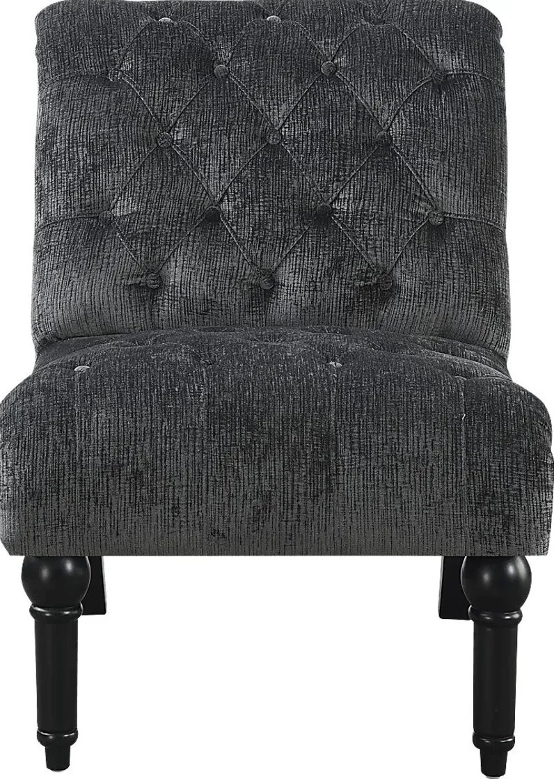 Elstree Charcoal Gray Accent Chair