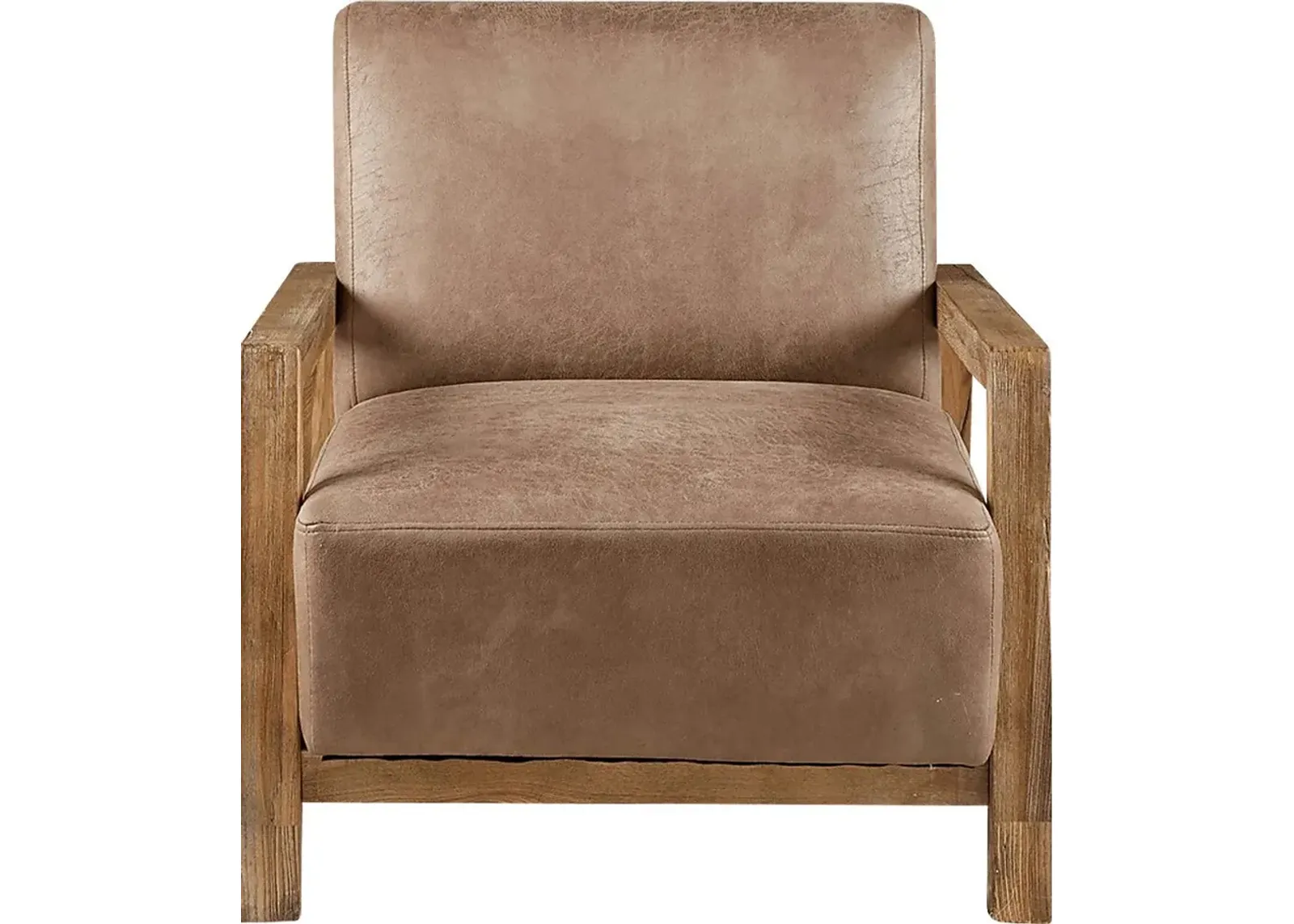 Chanterella Taupe Accent Chair