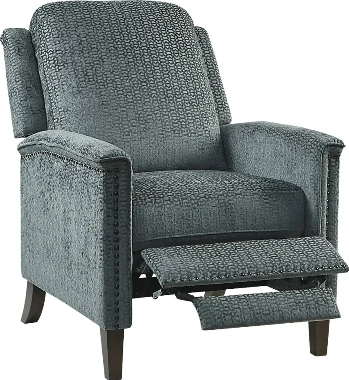 Flowerwood Charcoal Recliner