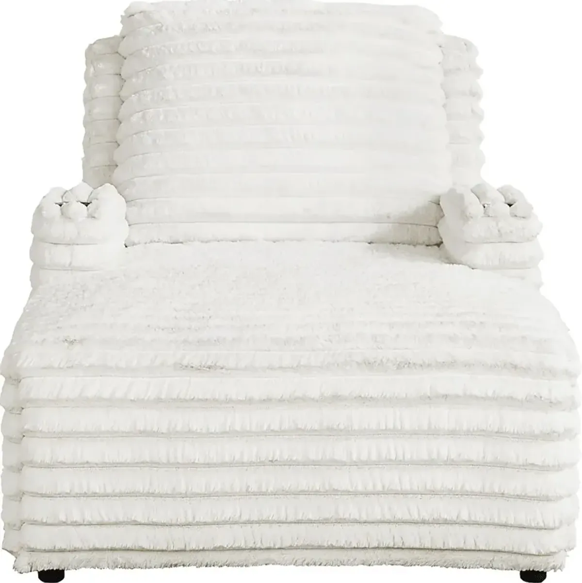 Wintercrest Ivory Power Reclining Chaise