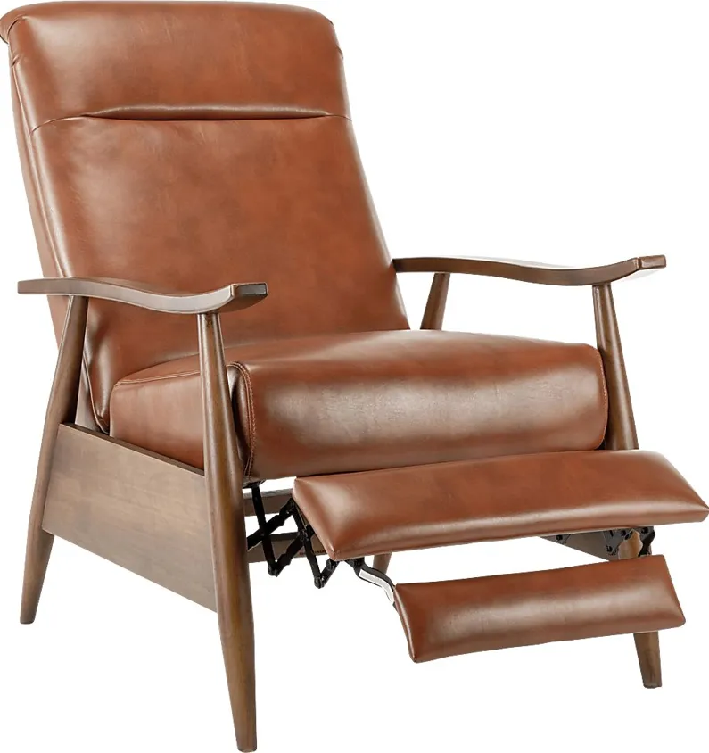 Benbro Brown Push Back Recliner