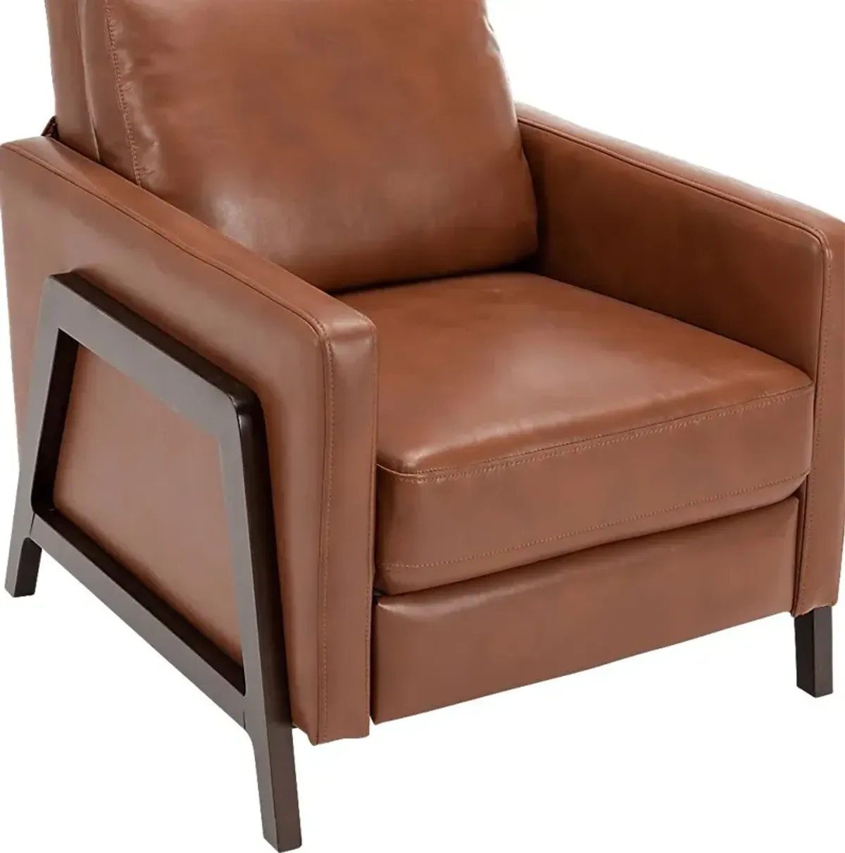 Doyers Brown Push Back Recliner