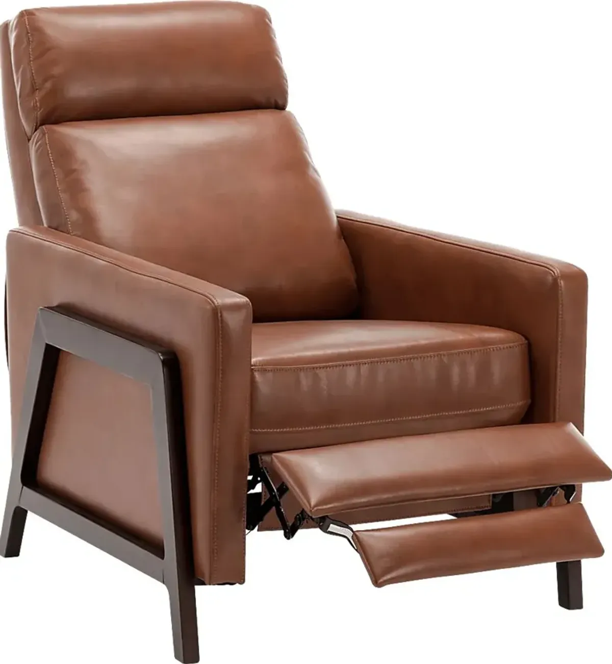 Doyers Brown Push Back Recliner