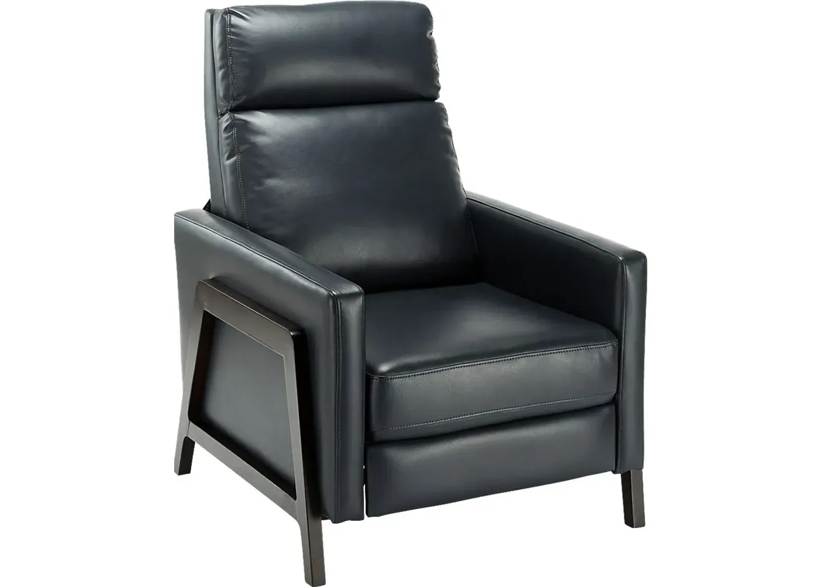 Doyers Blue Push Back Recliner