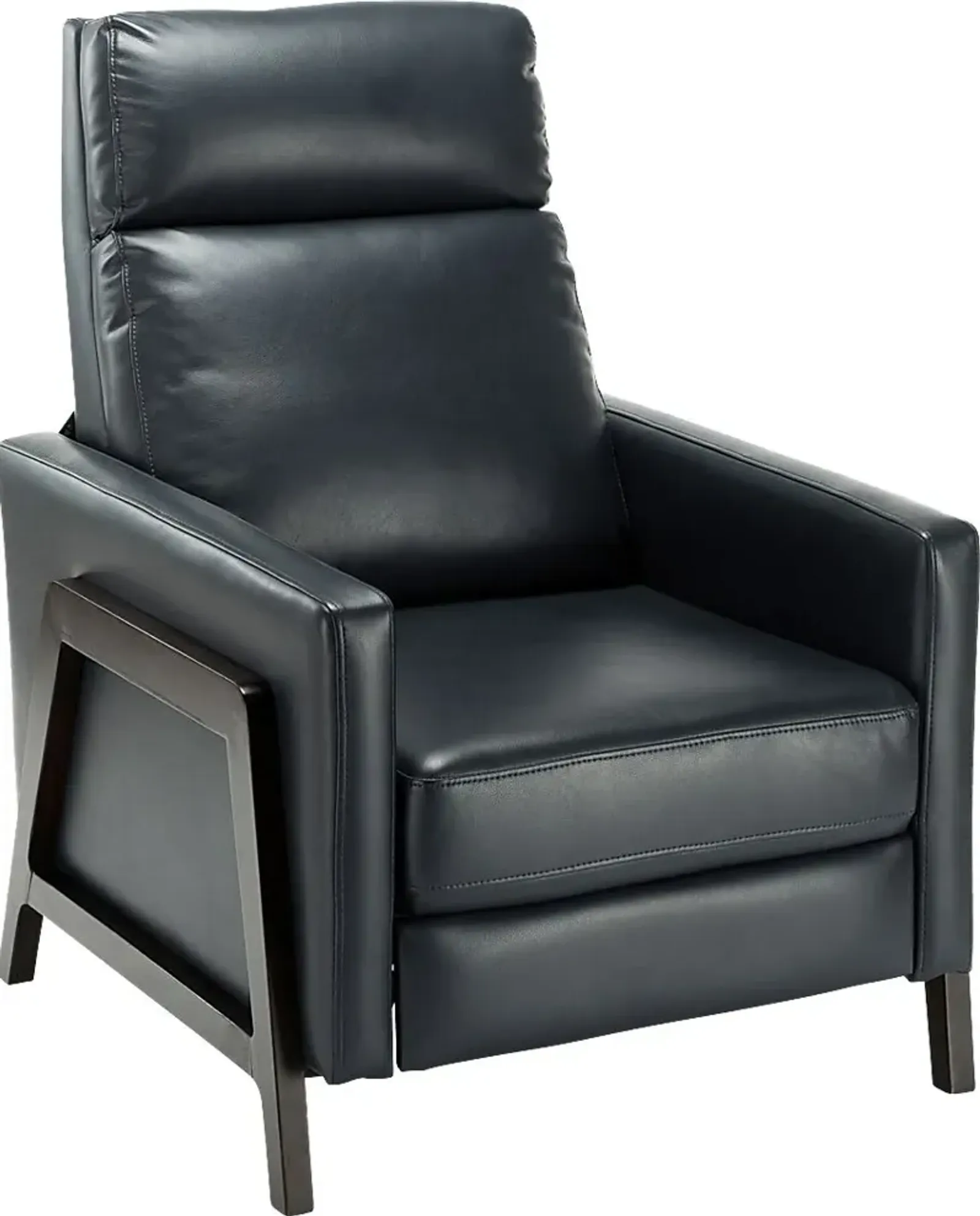 Doyers Blue Push Back Recliner