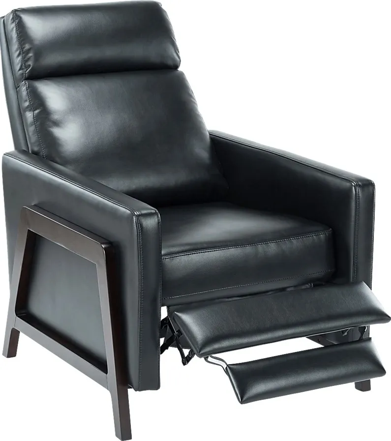 Doyers Black Push Back Recliner