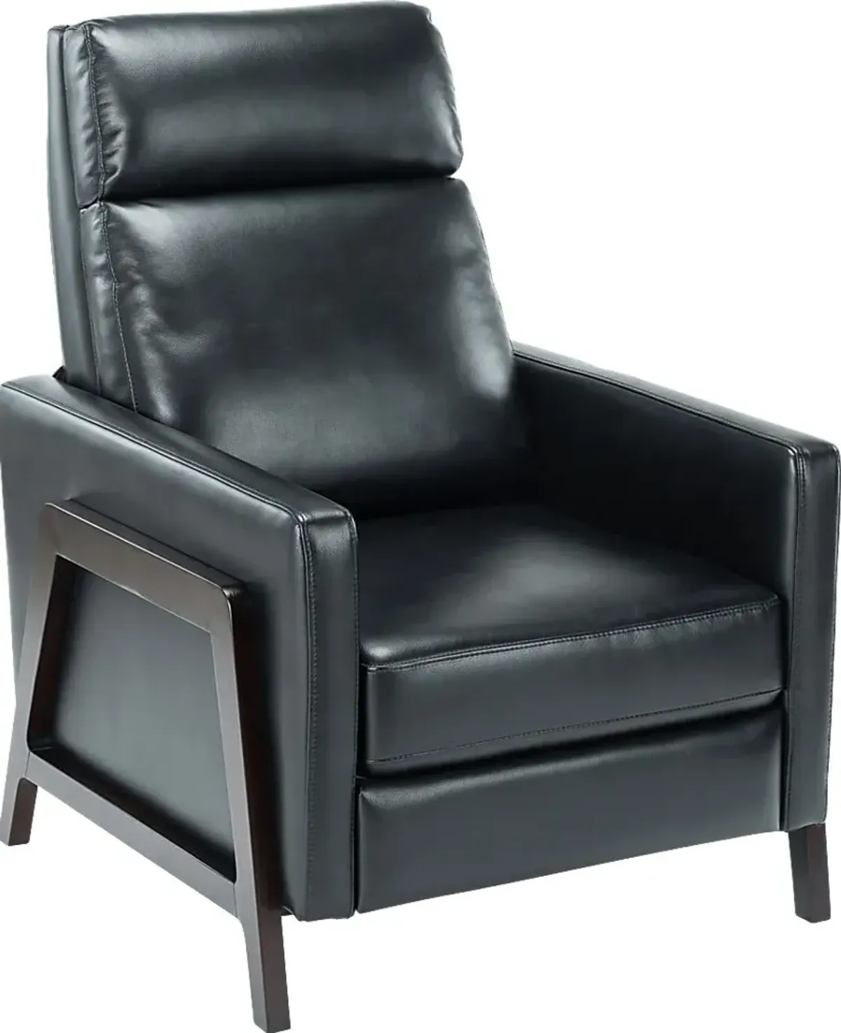 Doyers Black Push Back Recliner