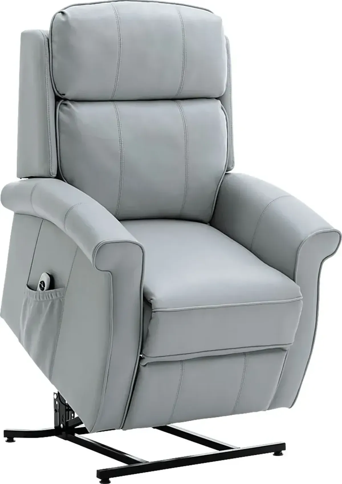 Enright Gray Power Recliner