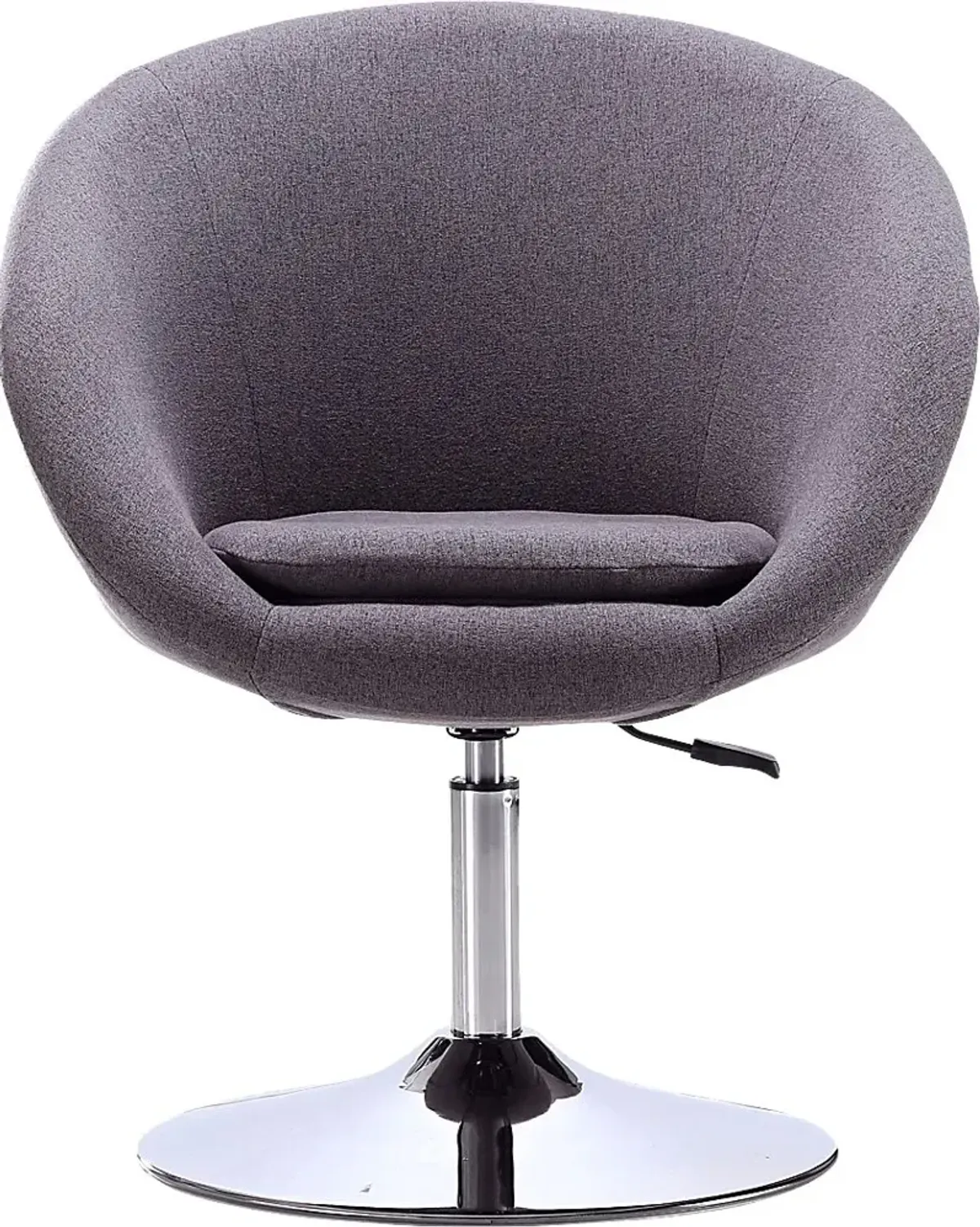 Amparoo Gray Swivel Accent Chair