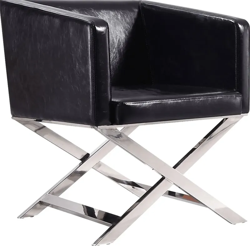Amyjane Black Accent Chair