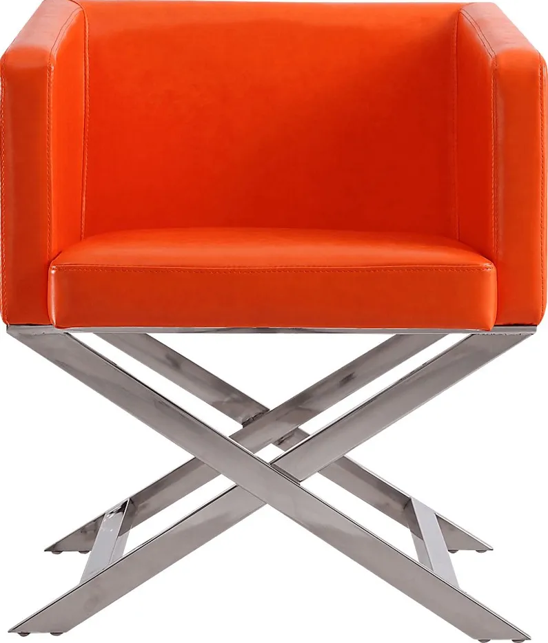 Amyjane Orange Accent Chair