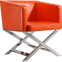 Amyjane Orange Accent Chair