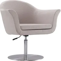 Belon Brown Swivel Accent Chair