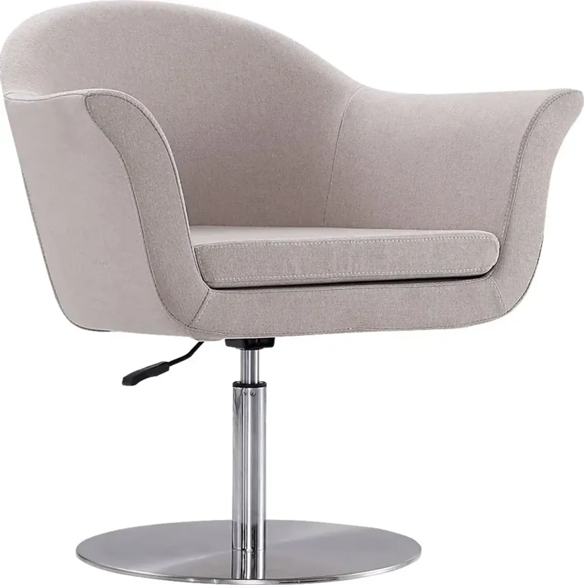 Belon Brown Swivel Accent Chair