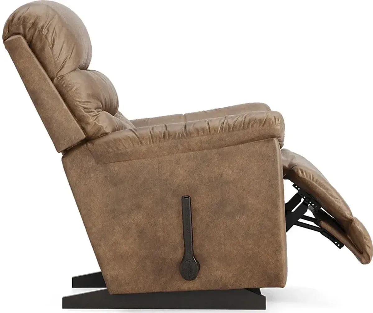 La-Z-Boy Joshua Chestnut Rocker Recliner