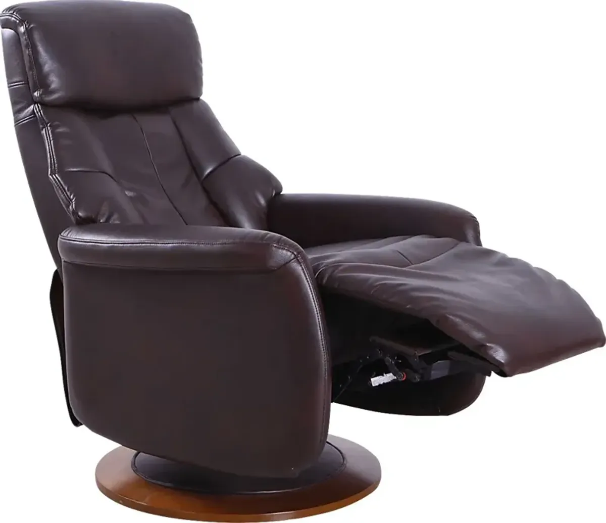 Onzaga Espresso Recliner