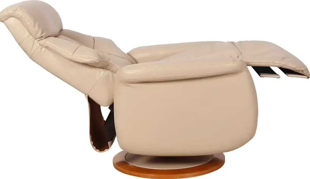 Onzaga Beige Recliner