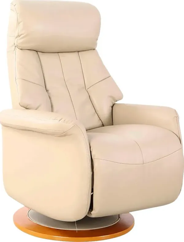 Onzaga Beige Recliner