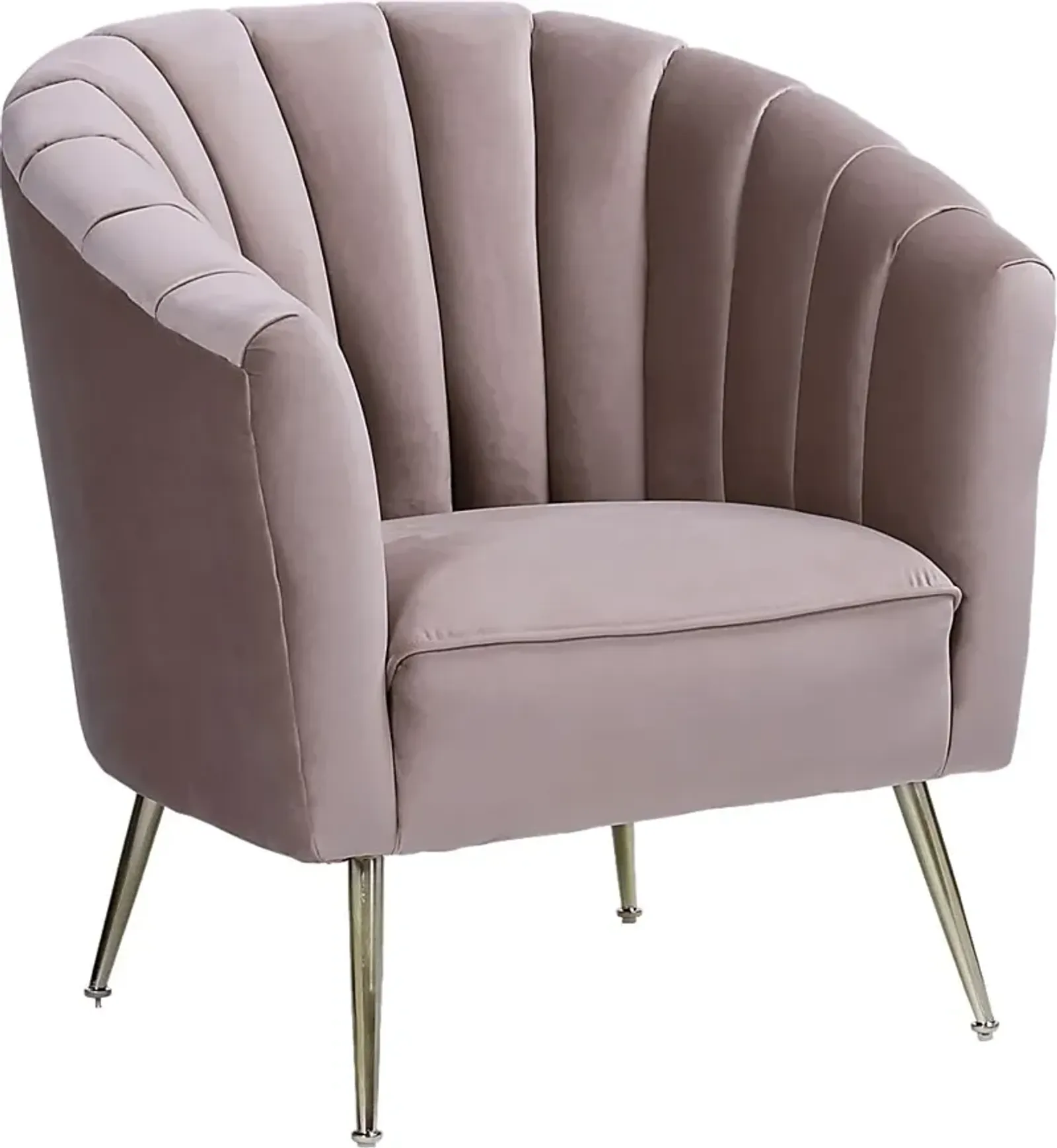 Bersal Blush Accent Chair