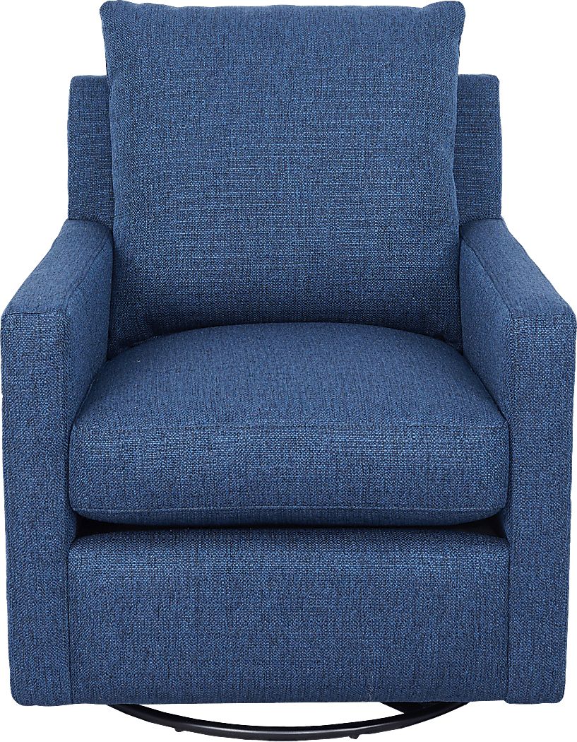 Kelfield Blue Swivel Chair