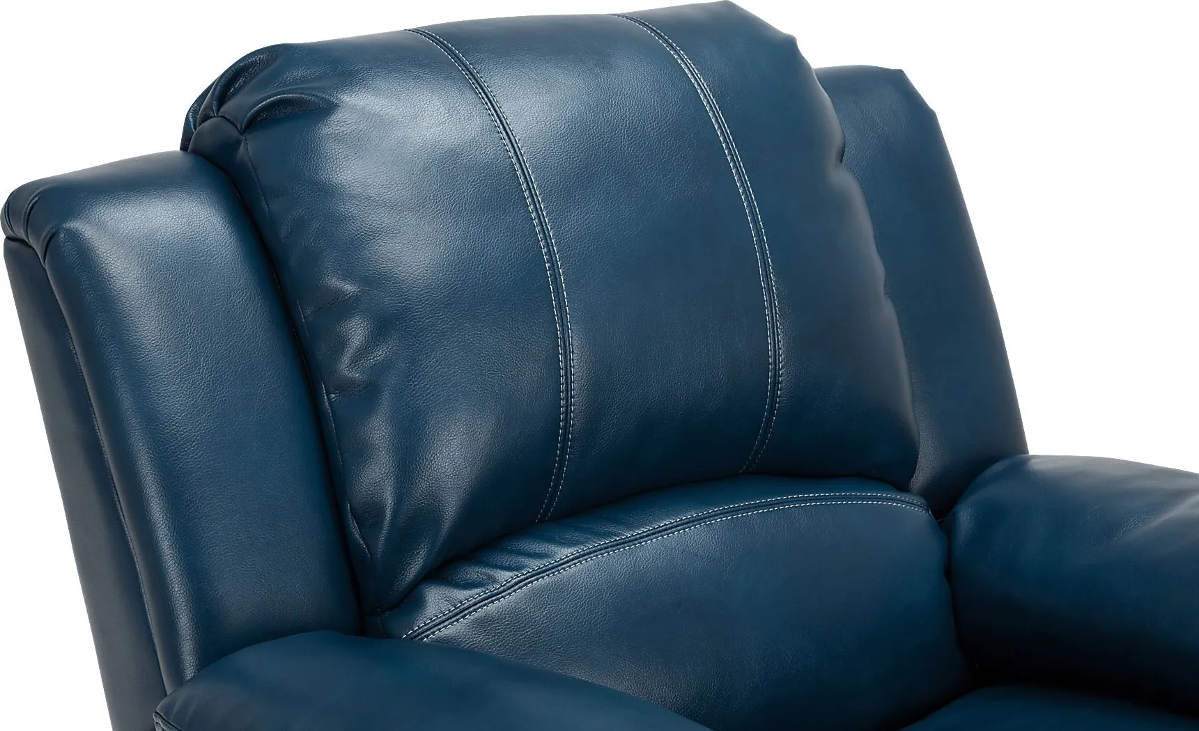 Absecon Blue Rocker Recliner