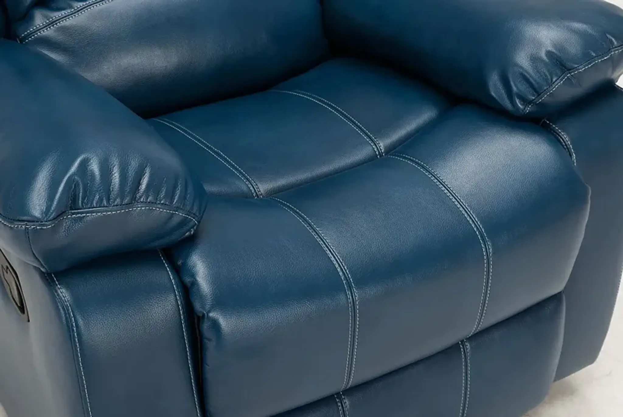Absecon Blue Rocker Recliner | Furniture.com