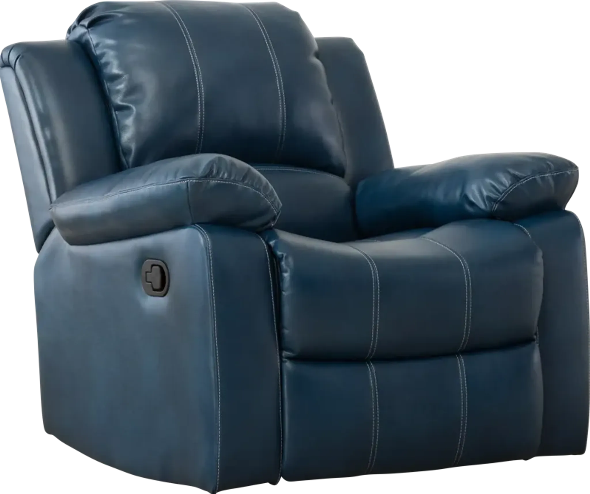 Absecon Blue Rocker Recliner Rooms To Go | Furniture.com
