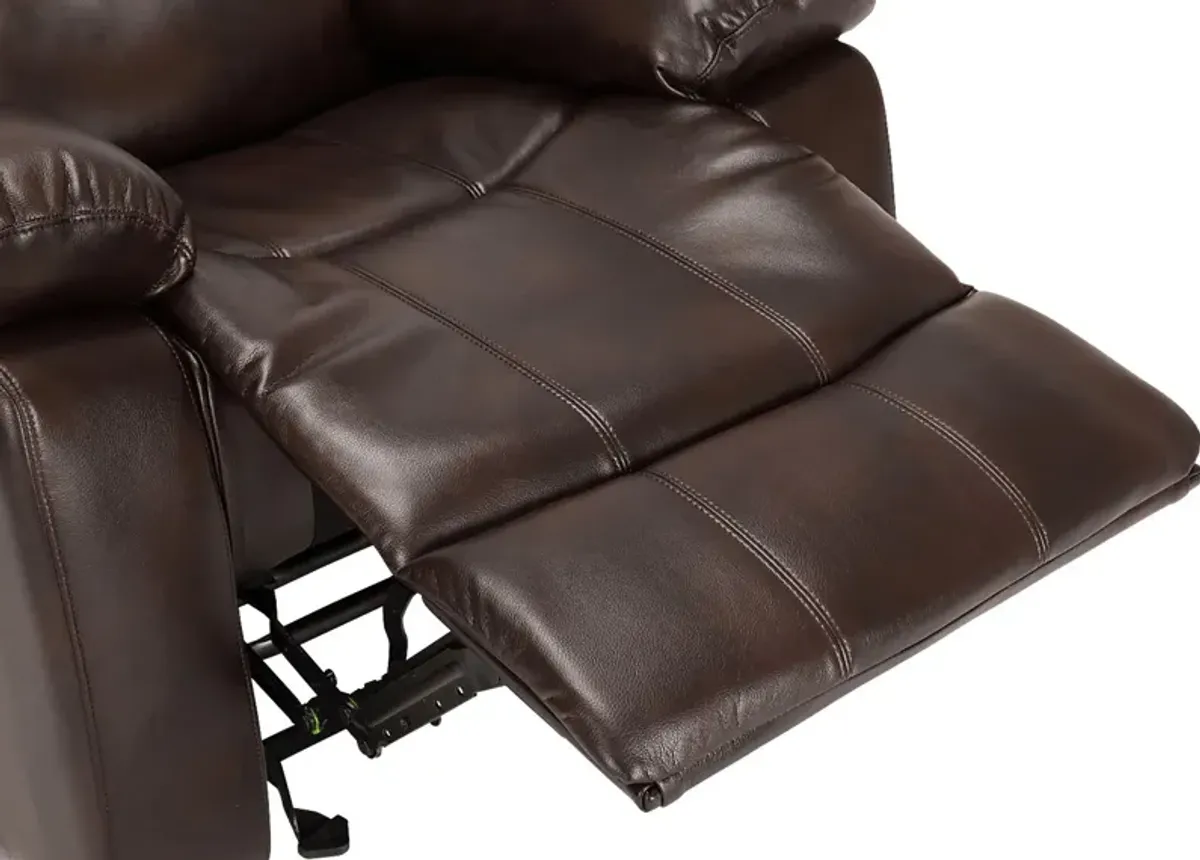 Absecon Brown Rocker Recliner