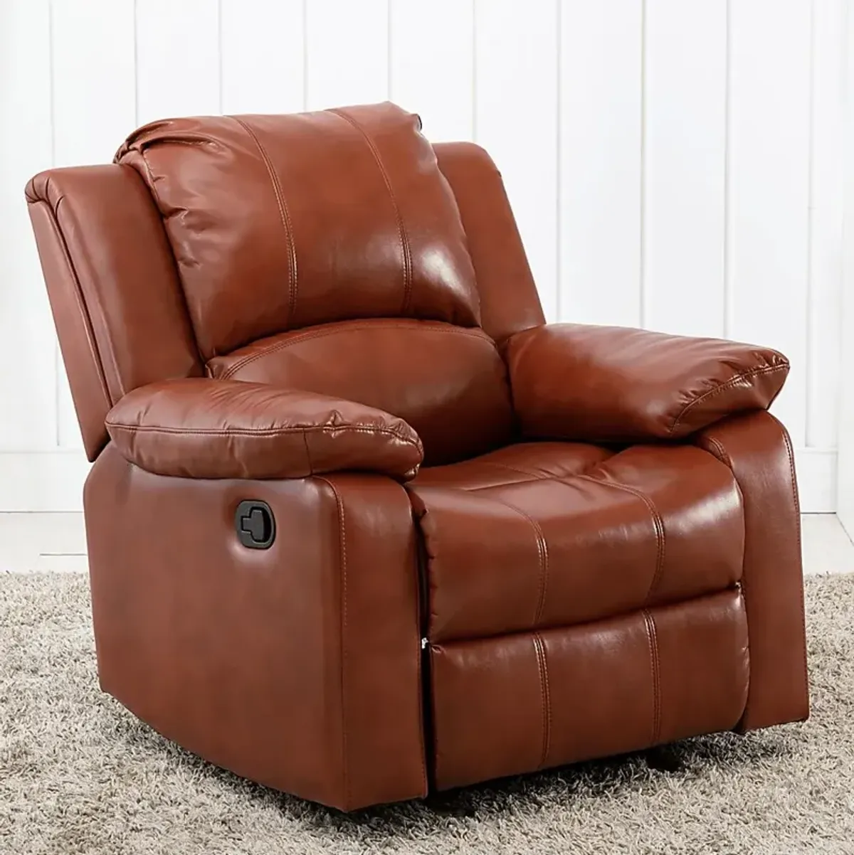 Absecon Caramel Rocker Recliner