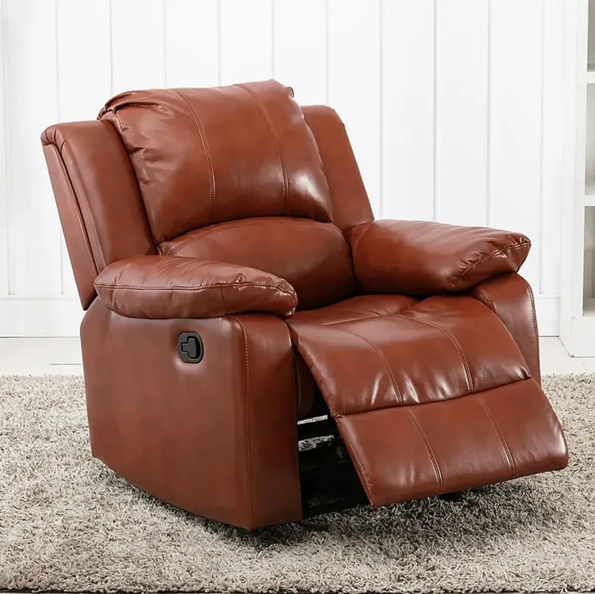 Absecon Caramel Rocker Recliner