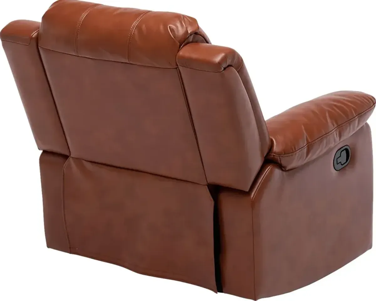 Absecon Caramel Rocker Recliner