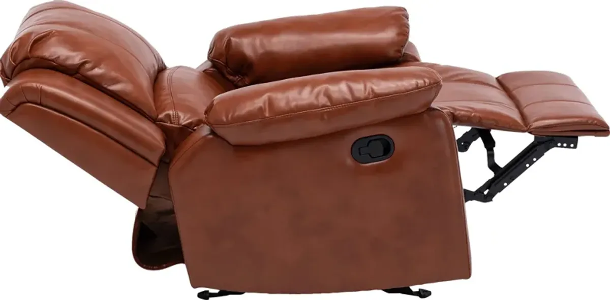 Absecon Caramel Rocker Recliner