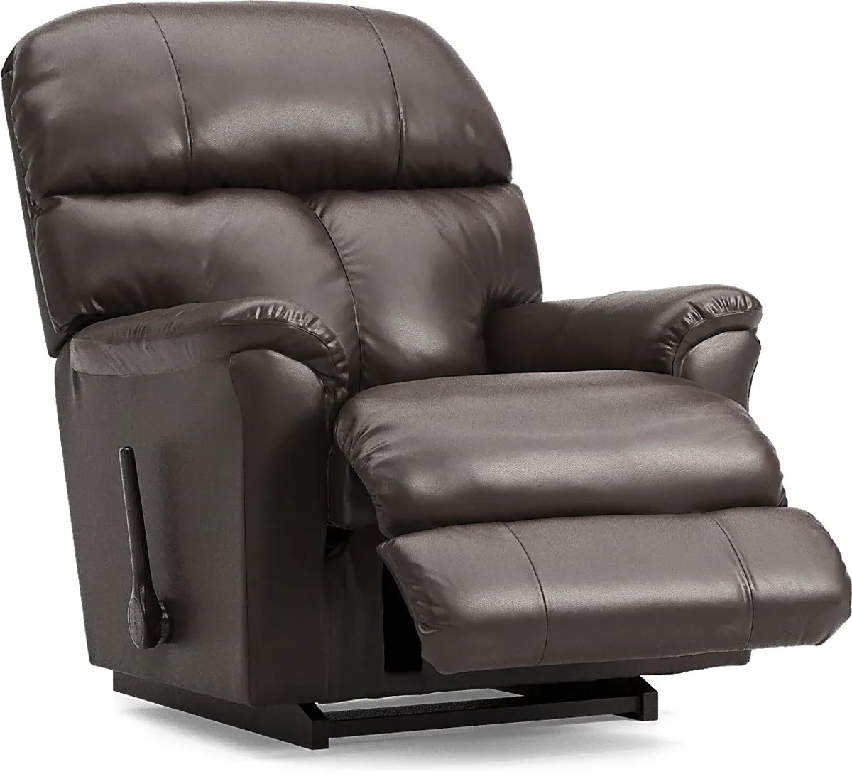 La-Z-Boy Reed Brown Leather Rocker Recliner