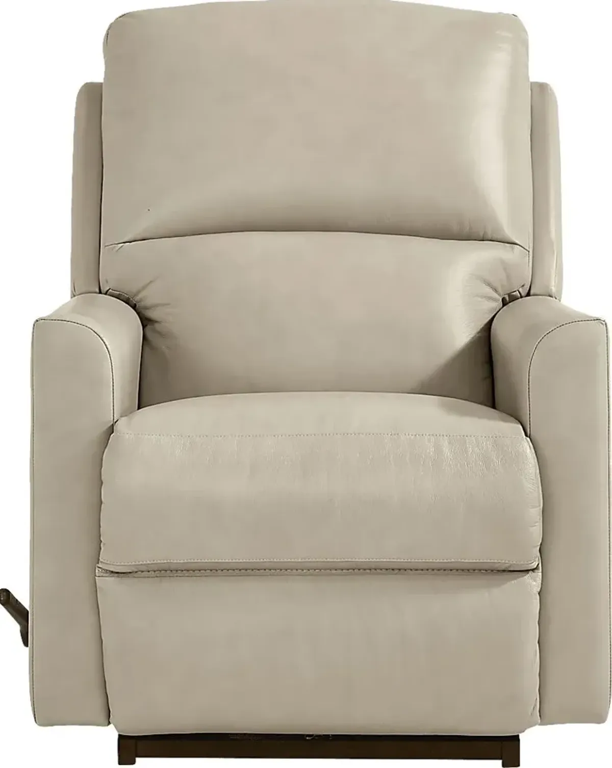 Wynne I Gray Leather Rocker Recliner