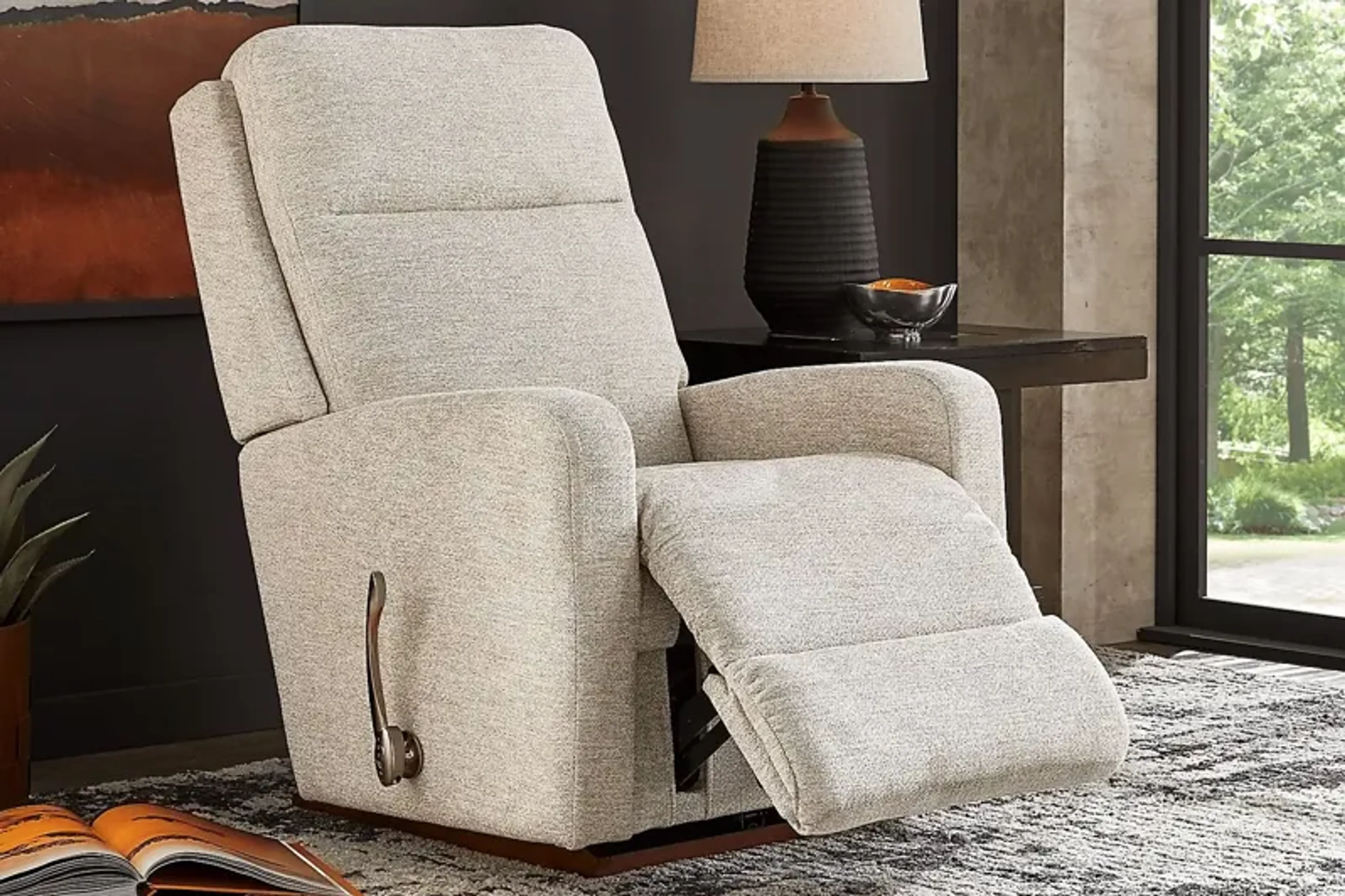 La Z Boy Finley I Oyster Rocker Recliner Rooms To Go | Furniture.com