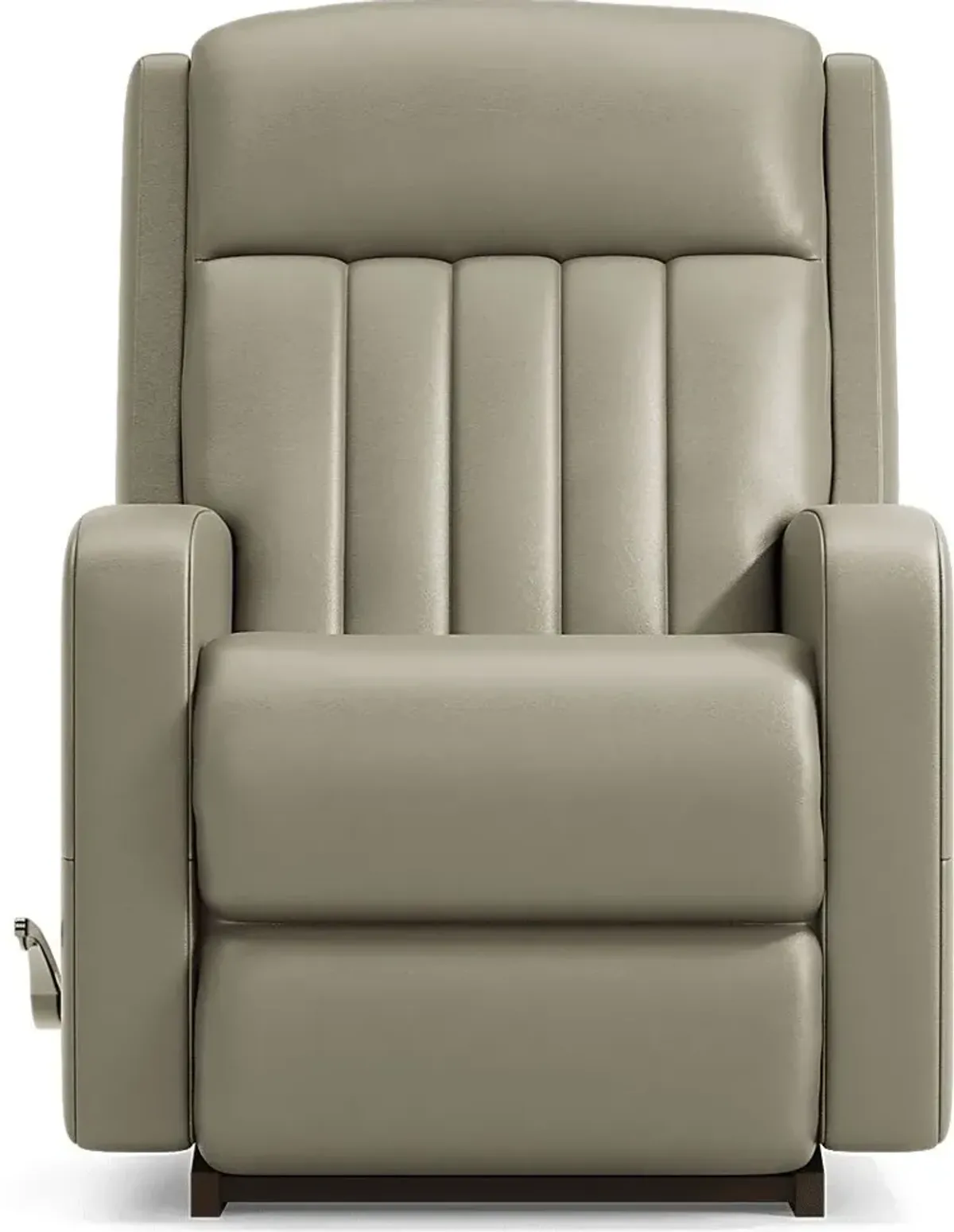 La-Z-Boy Finley II Gray Leather Rocker Recliner