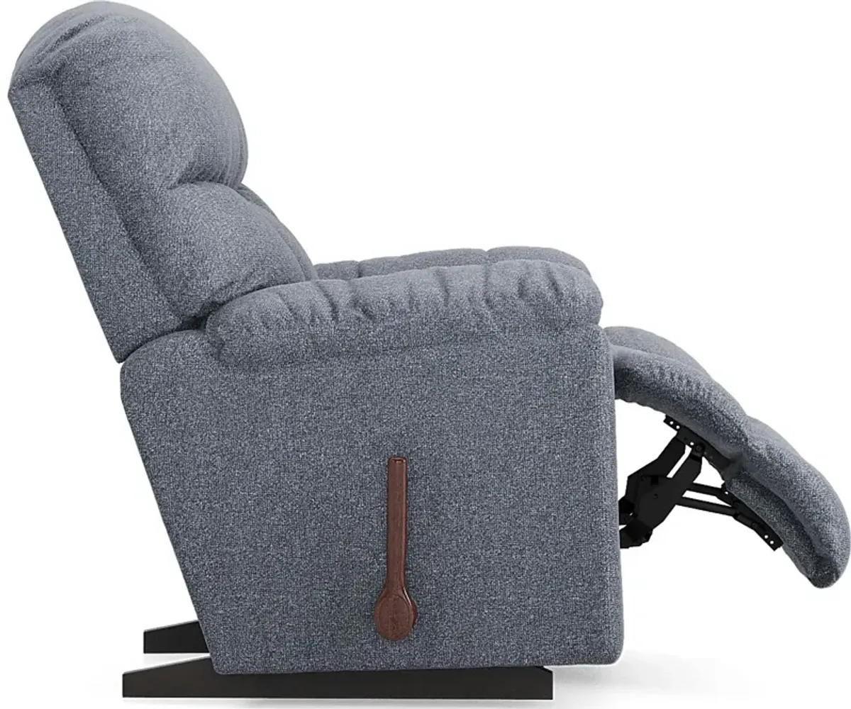 La-Z-Boy Morrison I Slate Blue Rocker Recliner