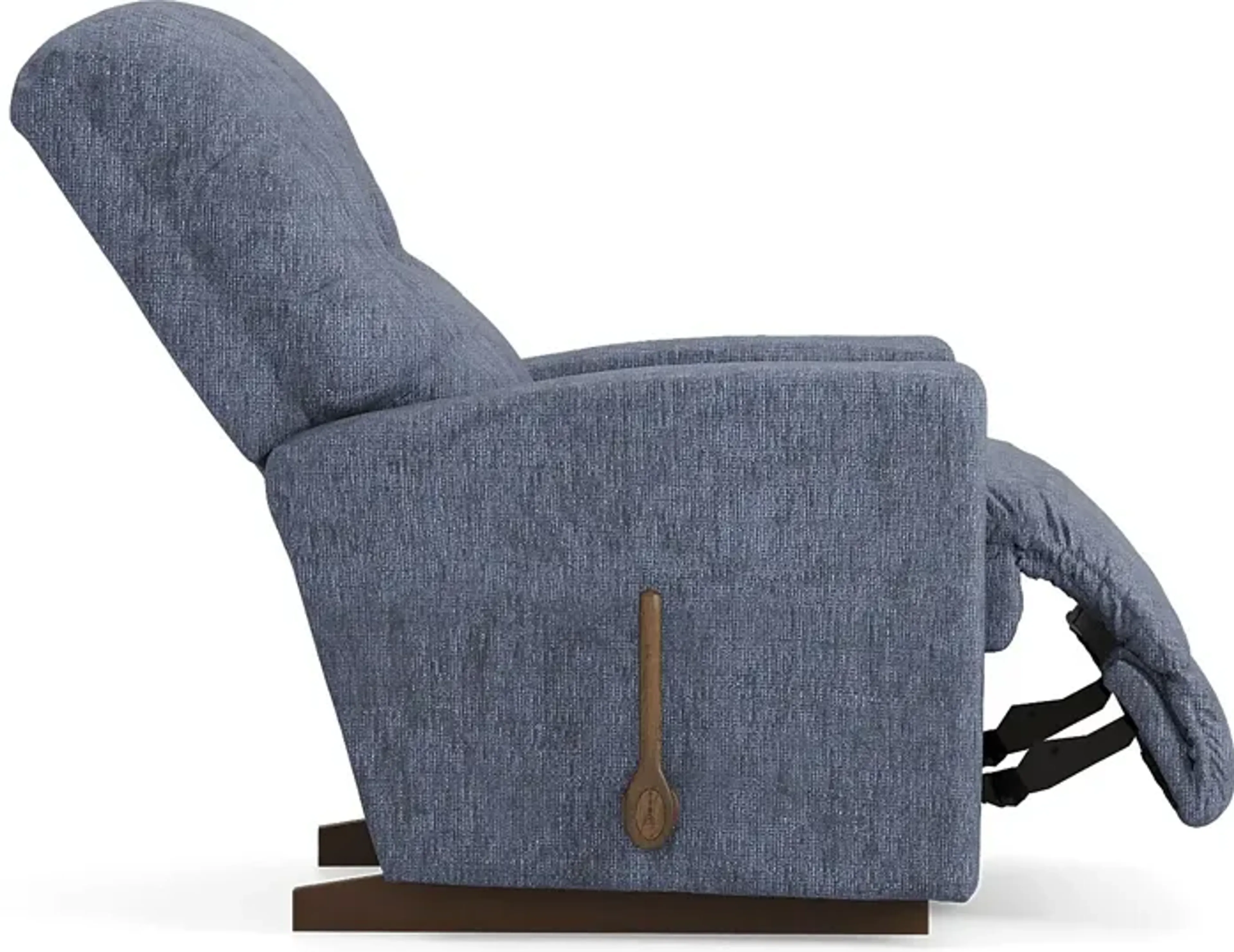 La Z Boy Casey I Blue Rocker Recliner Rooms To Go | Furniture.com