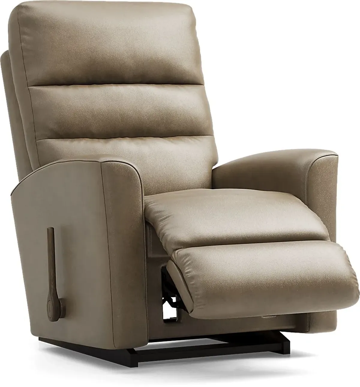 La-Z-Boy Liam II Beige Leather Rocker Recliner