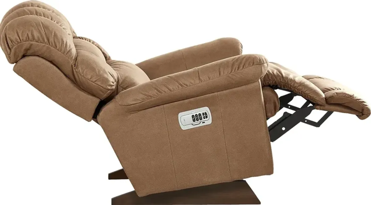 La-Z-Boy Randell III Camel Dual Power Recliner