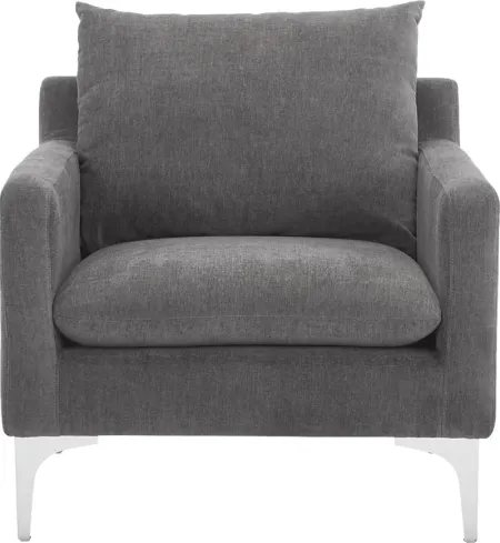 Glenroy Gray Accent Chair