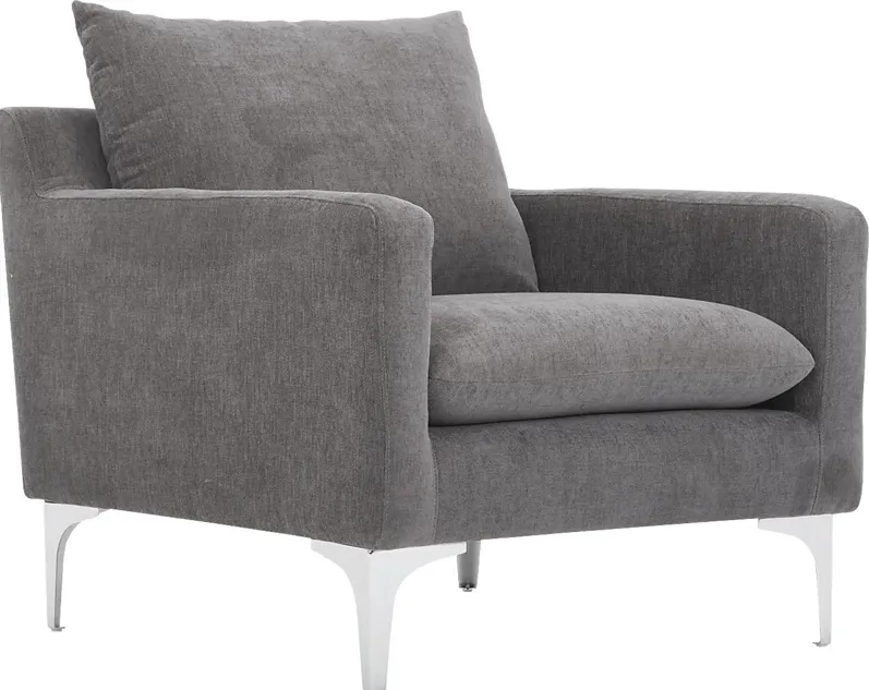 Glenroy Gray Accent Chair