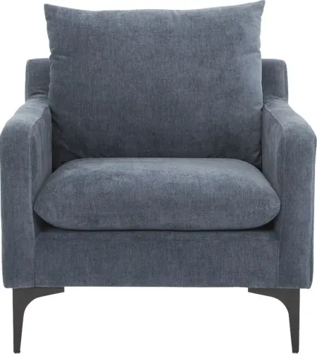 Glenroy Blue Accent Chair