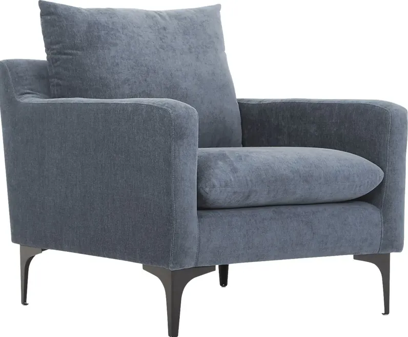 Glenroy Blue Accent Chair