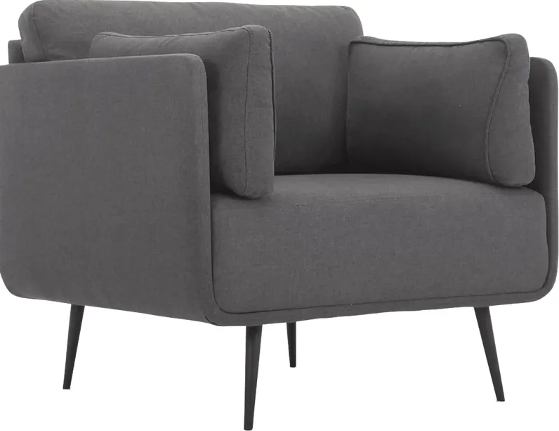Corliss Gray Accent Chair