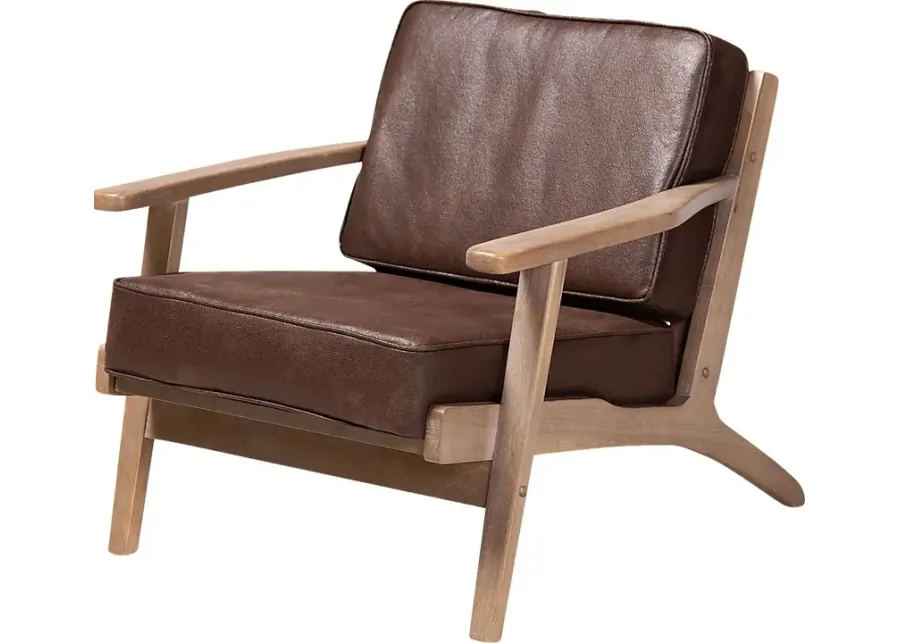 Tuthill Brown Accent Chair