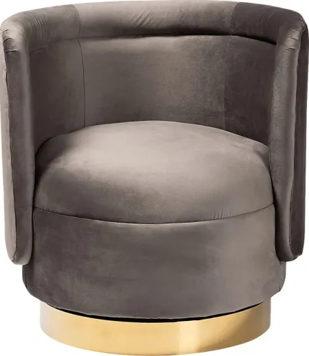 Boek Gray Accent Chair